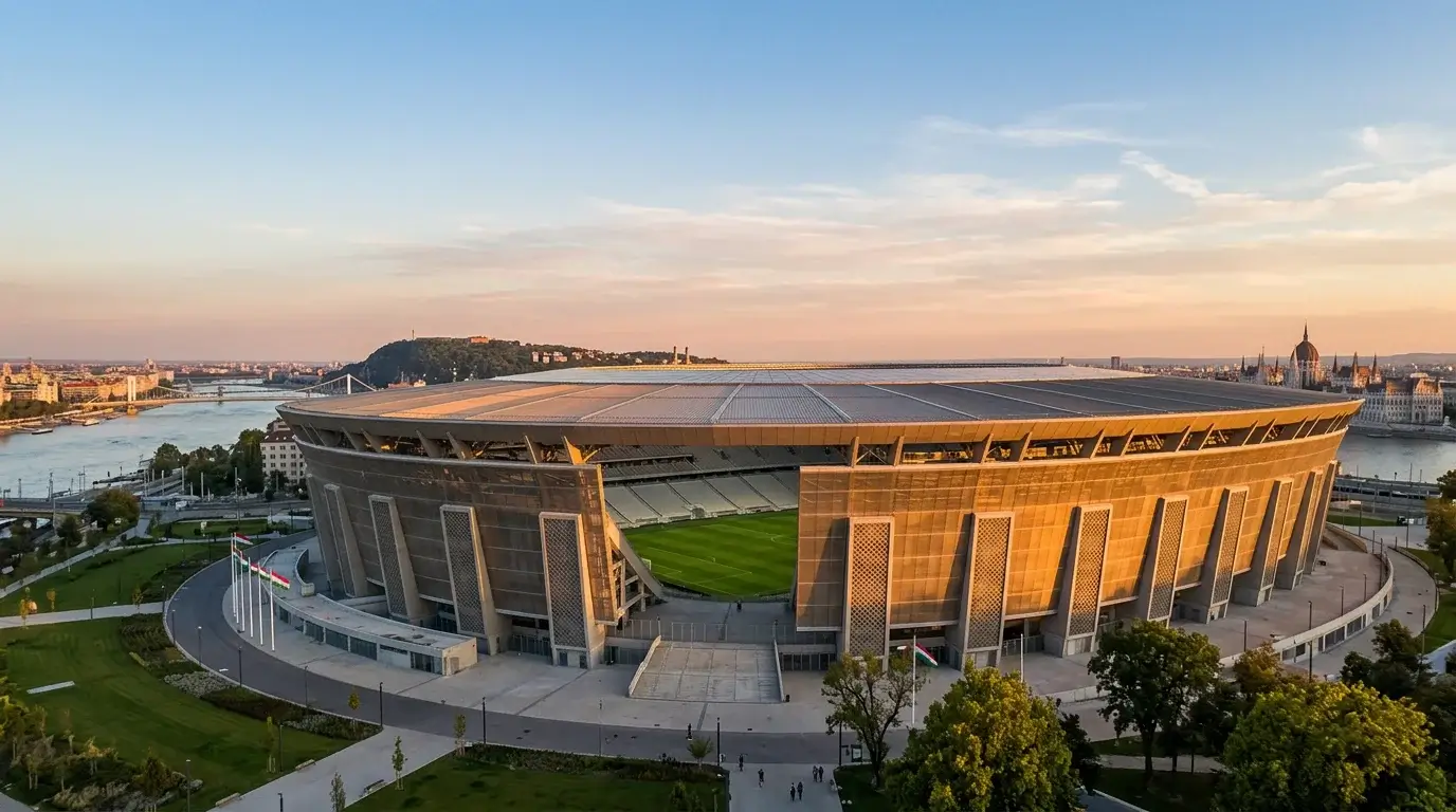 Puskás Aréna de Budapest, sede de la final de la Champions League 2026
